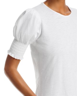 Elbow Sleeve Crewneck Top