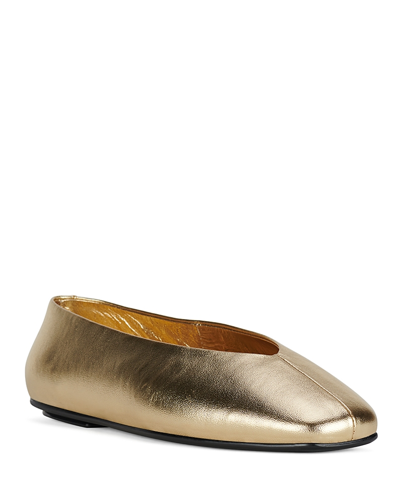 Jeffrey Campbell Women's Fathom Square Toe Ballet Flats