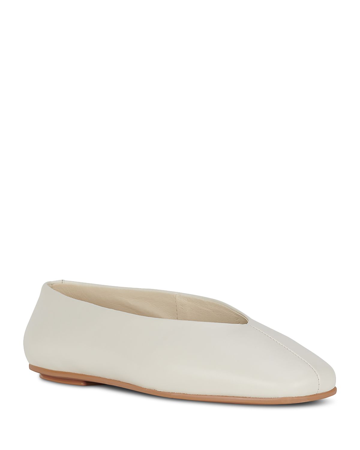 Jeffrey Campbell Women's Fathom Square Toe Ballet Flats