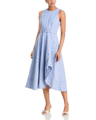 Mini Gingham Denim Zelda Dress