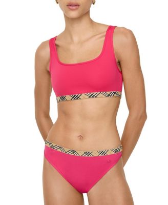 Check Trim Bikini Briefs