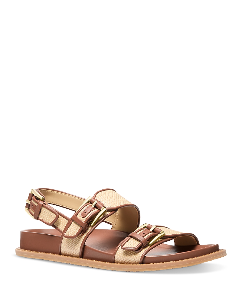 Michael Kors Women's Nia Flat Buckle Sandals