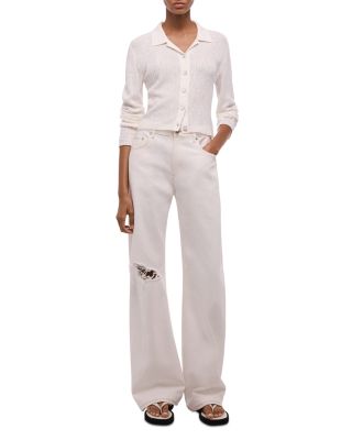 Linen Blend Knit Shirt