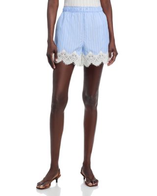 Emmie Lace Hem Shorts