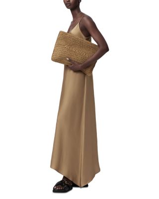 Bettina Raffia Clutch 