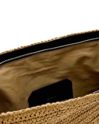 Bettina Raffia Clutch 