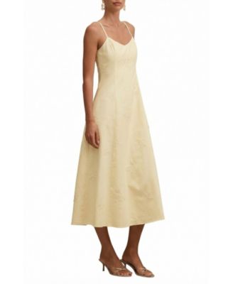 Women's Tiffany Embroidery Sequin Midi Dress