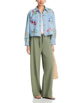 Beatrix Cropped Denim Jacket