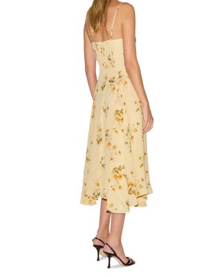 sequined dress Love In The Summer Maxi Dress Yellow main image 1