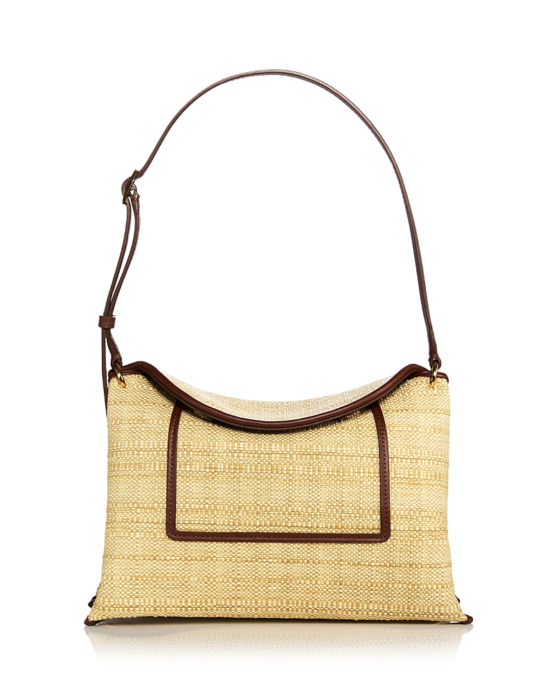 Wandler Penelope Mini Raffia Slouch Crossbody Bag