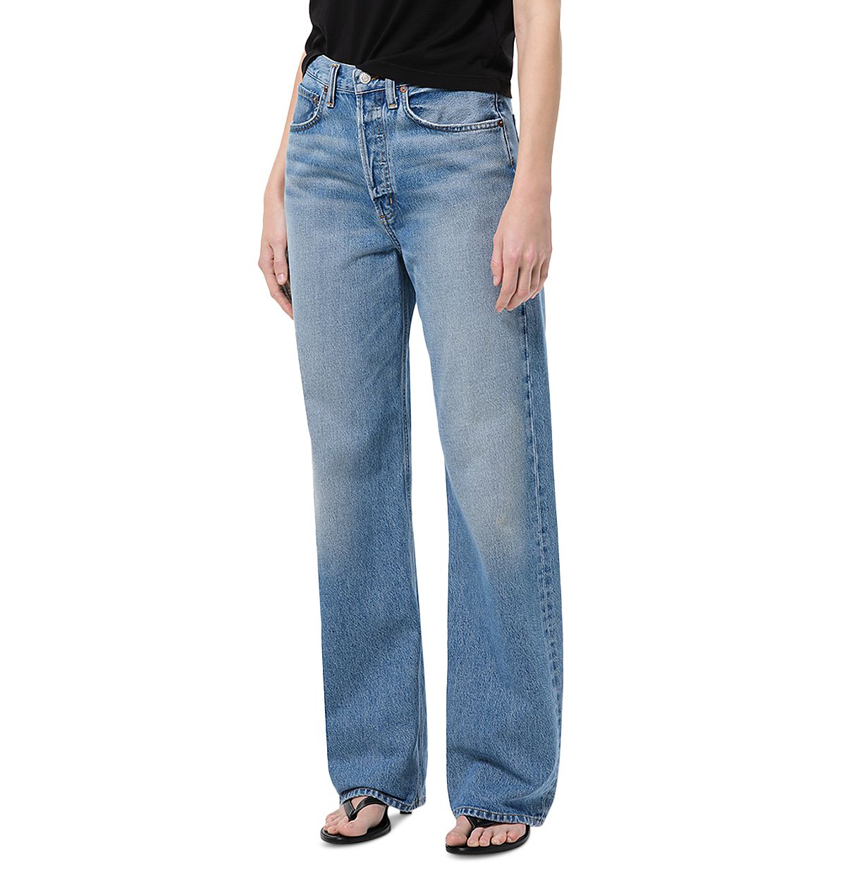 Agolde Vintage Loose Low Rise Jeans