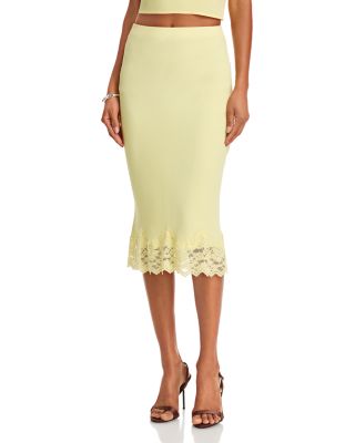 Virgo Lace Combo Skirt