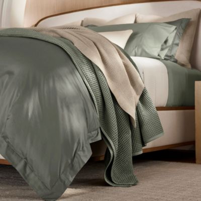 Percale Hemmed Duvet Set, Full/Queen