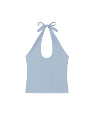  Pauline Pointelle Halter Top