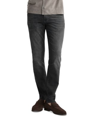 Nick Slim Fit Ultimate Knit Jeans in Washed Black Knit