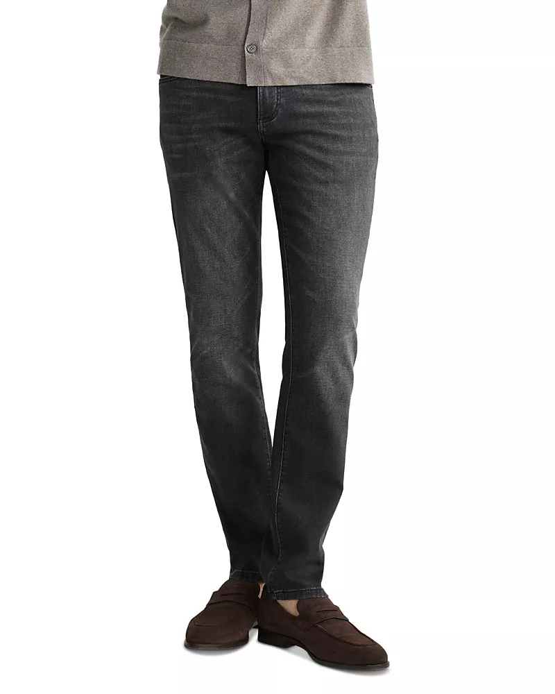 DL1961 Nick Slim Fit Ultimate Knit Jeans in Washed Black