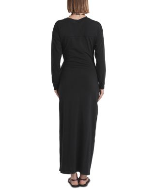 Side Tie Maxi Dress