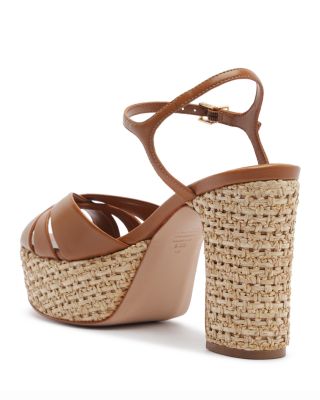 Women's Keefa Raffia Espadrille Platform Sandals