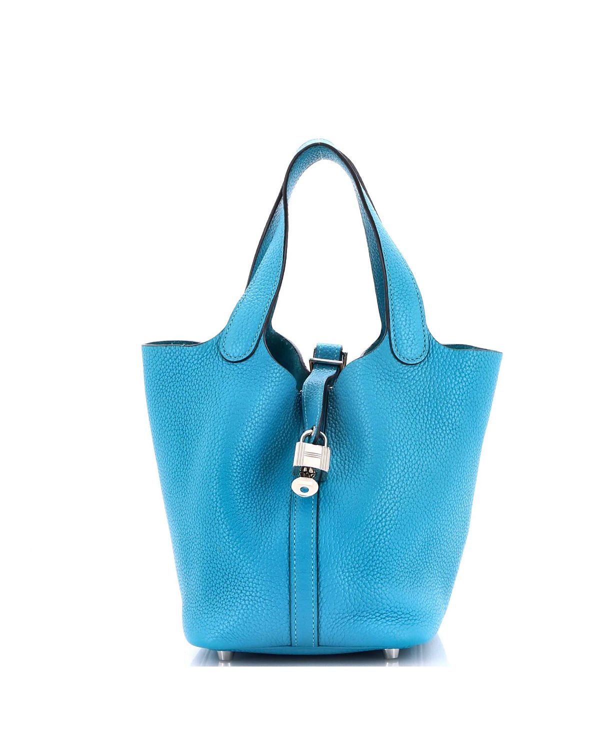 Pre-Owned HERMES Pm Picotin Lock Bag Clemence