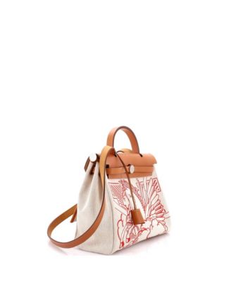 31 Herbag Zip Pegase Pop Toile and Leather