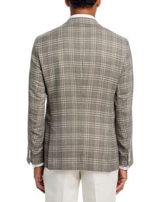 Slim Fit Check Blazer