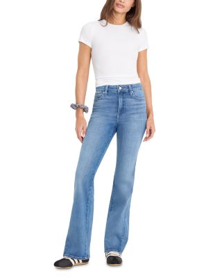 Soft Tech Good Classic High Rise Bootcut Jeans in Indigo1238 - thumbnail 2