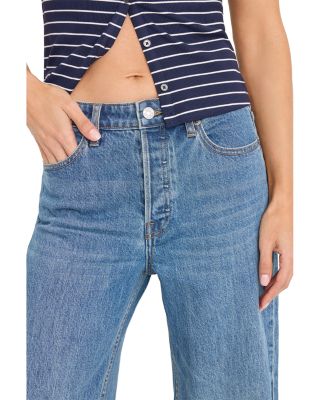 Vintage High Rise Wide Leg Jeans in Indigo1237