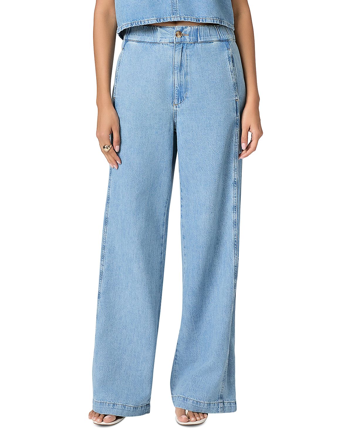 Paige Rumi High Rise Wide Leg Jeans