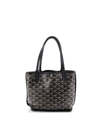  Mini Anjou Reversible Tote Coated Canvas