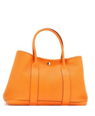 36 Garden Party Tote Leather