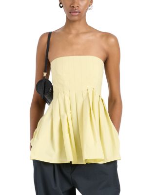 The Avine Top in Rumpled Cotton