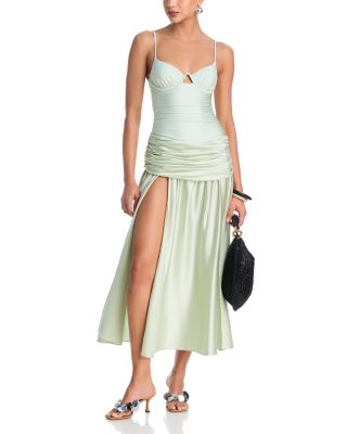 Gianna Draped Cover Up Midi Skirt