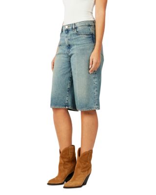 Arisa Creased Long Shorts