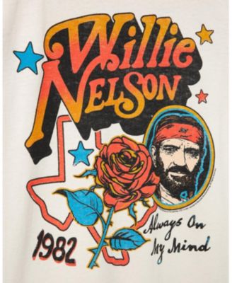 Women's Willie Nelson Always On My Mind Vintage Tee