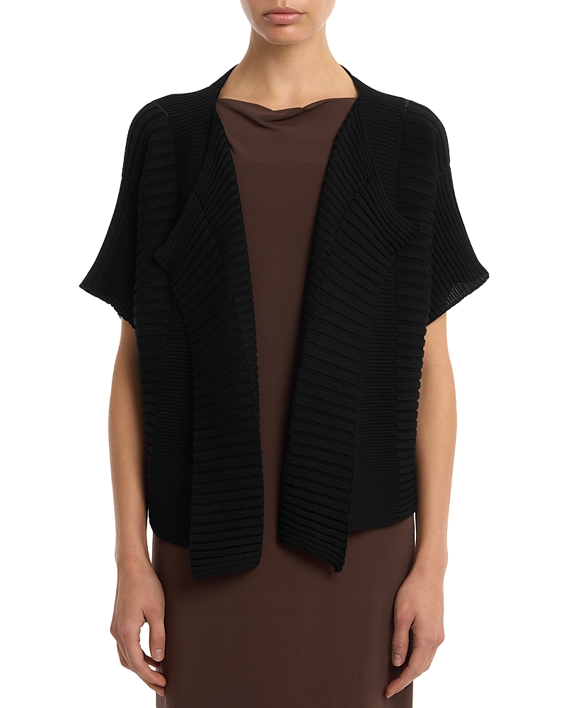 Pleats Please Issey Miyake Column Knit Cardigan