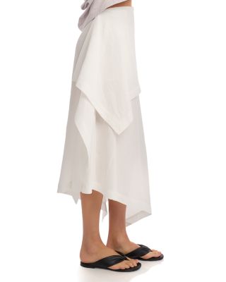 All Squares Asymmetrical Skirt