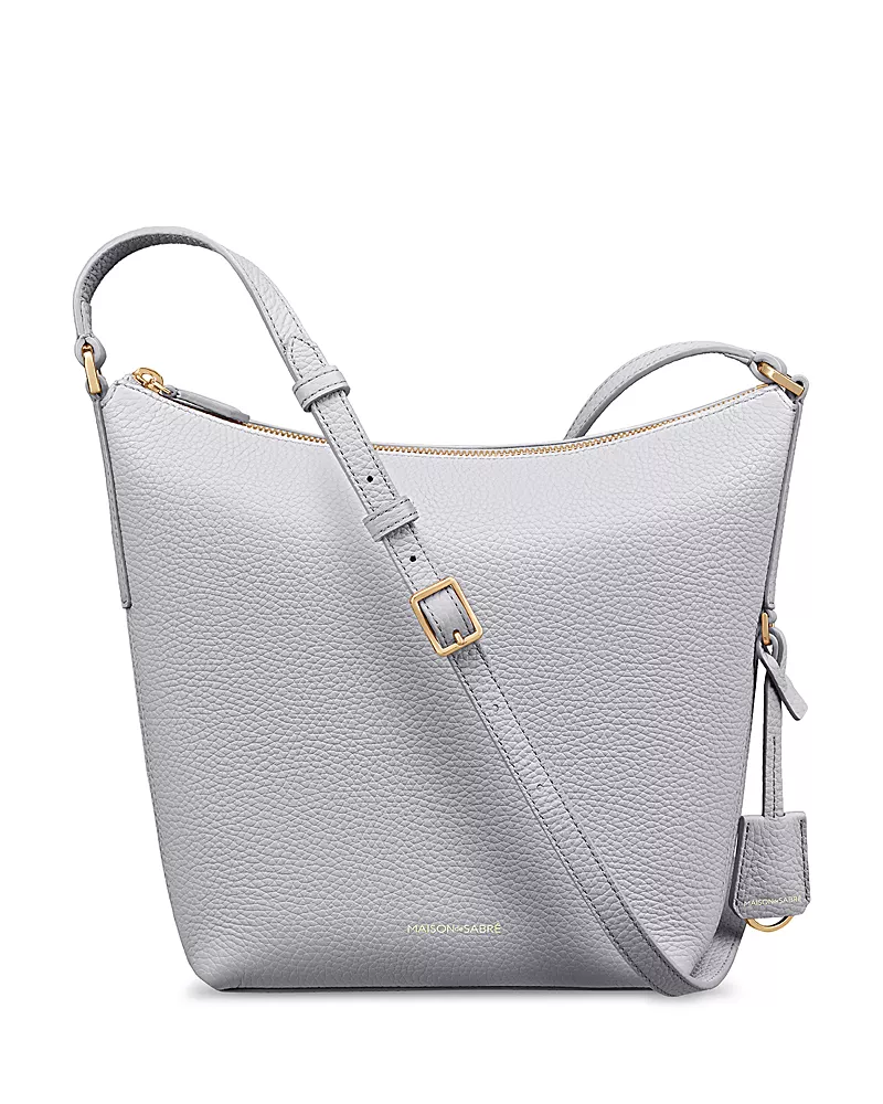 Maison de SABRE Leather Zipped Bucket Bag