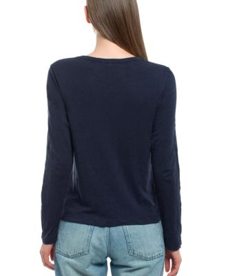 Long Sleeve Baby Fit Shrunken Crew Tee