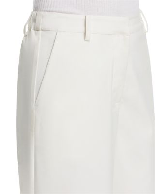 Lightweight Twill Square Neck Top & Relaxed Trousers