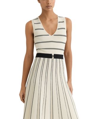 Mallory Stripe Midi Dress