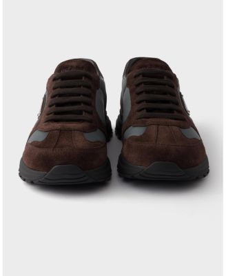  Men's Prax Suede And Re-Nylon Sneakers