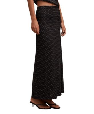  Women's Mimi Flute Maxi Skirt