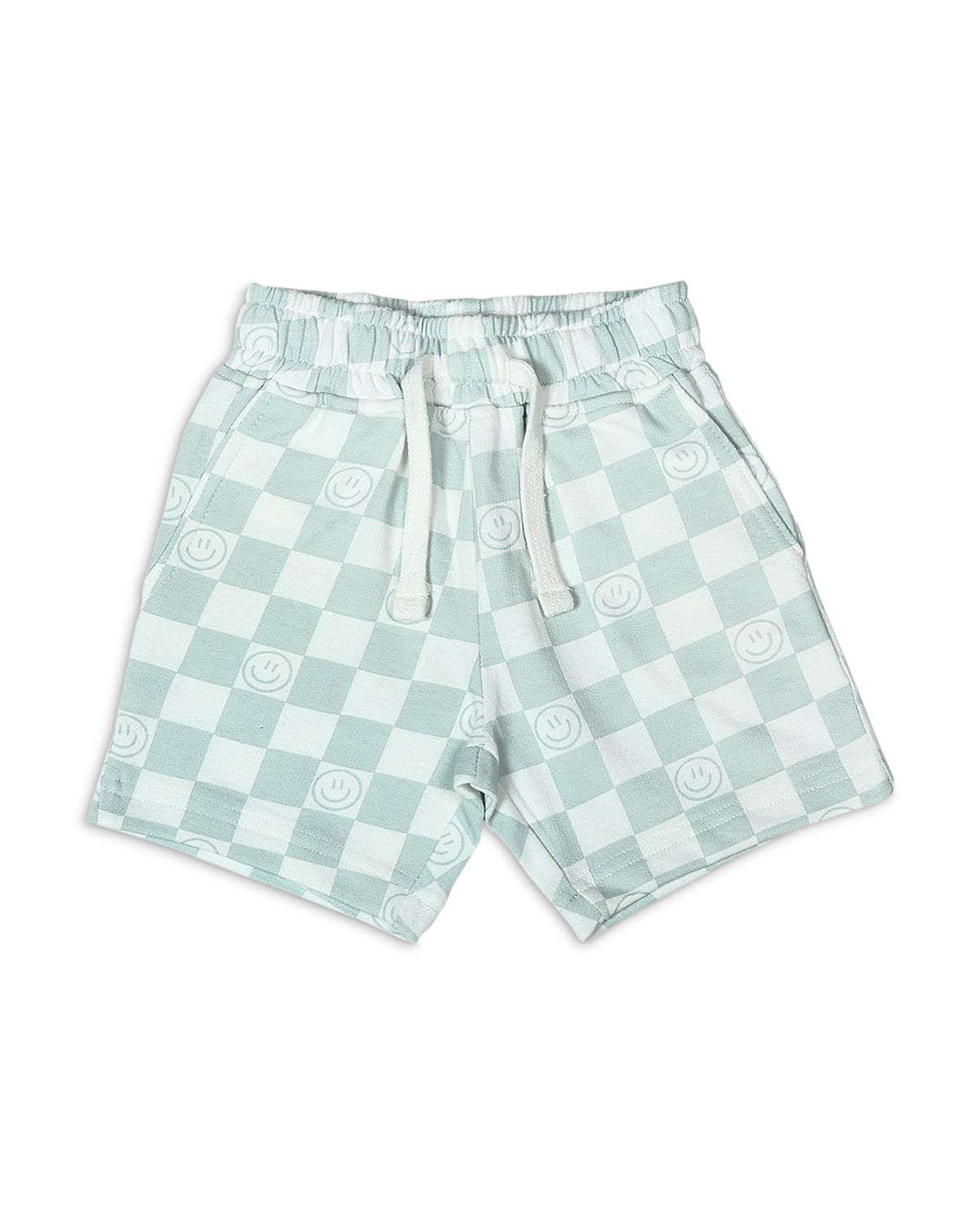 Mish Mish Boys' Check French Terry Shorts - Little Kid