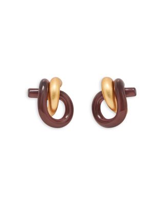 Pixie Sculptural Knot Stud Earrings 