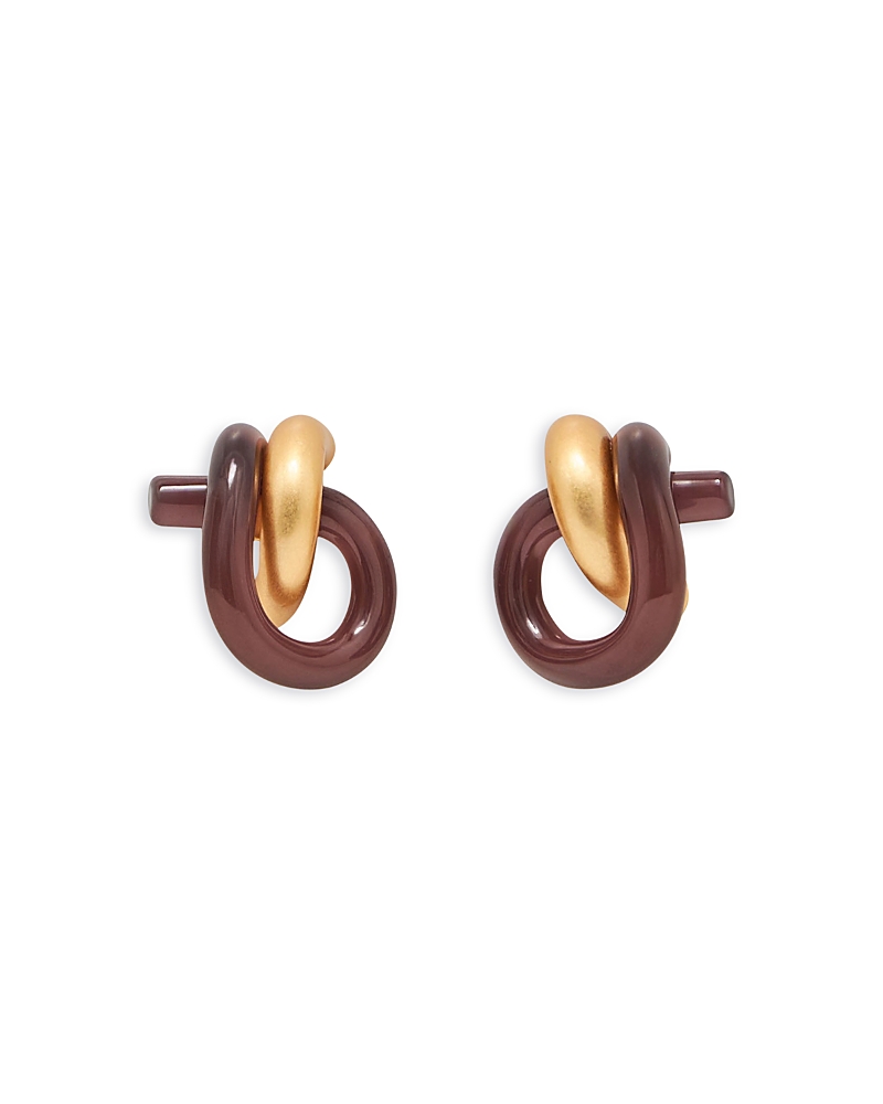 Reiss Pixie Sculptural Knot Stud Earrings