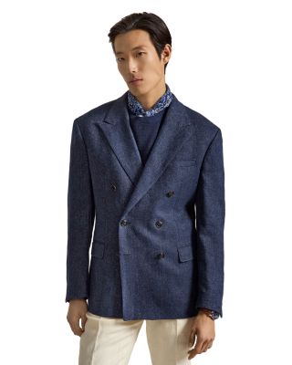 Tailored Fit Linen Suit Jacket