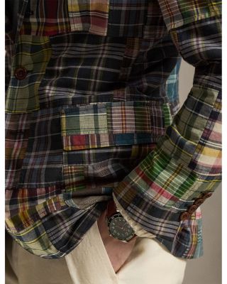 Tailored Fit Patchwork Jacket