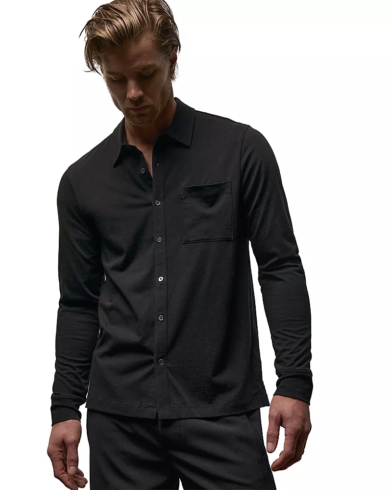 James Perse Clean Finish Jersey Shirt