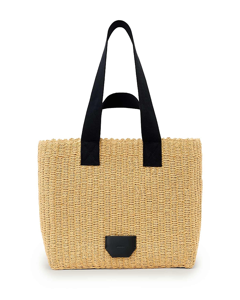 Allsaints Izzy East/West Paper Straw Tote
