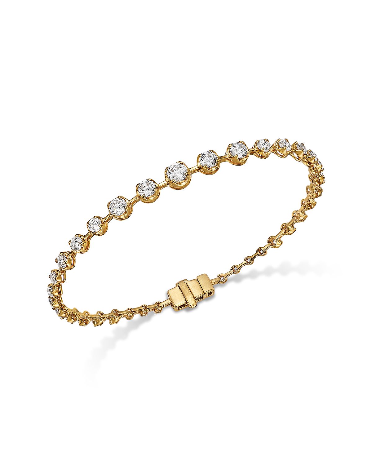 Bloomingdale's Fine Collection Luxe Collection Certified Graduated Tennis Bracelet